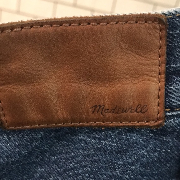 Madewell Kule Dad Jean Mens 30 High Rise Blue Denim Relaxed Button Fly - Picture 5 of 14